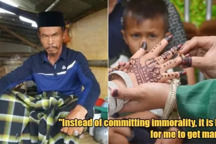 Potret Kaan, lansia 61 tahun yang nikah 87 kali yang membuat jomblo iri. (Kosmo/World of Buzz)