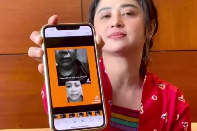 Dewi Perssik memperlihatkan sosok perempuan yang menghinanya 