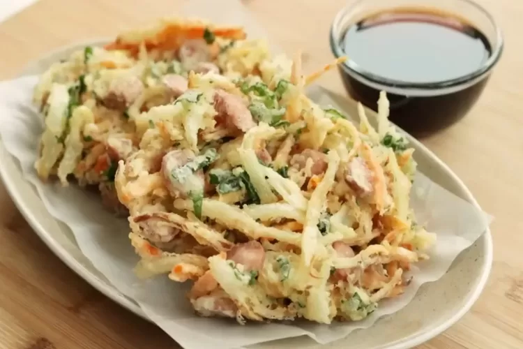 Resep bakwan Jepang kakiage (/twitter.com/hermawan_devina)