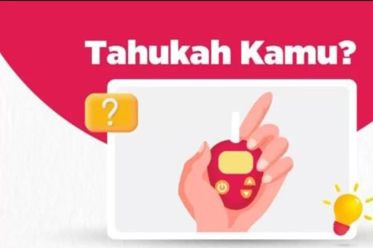 Inilah 5 hal yang harus dilakukan agar terhindar dari penyakit Diabetes Militus (halodoc.com)