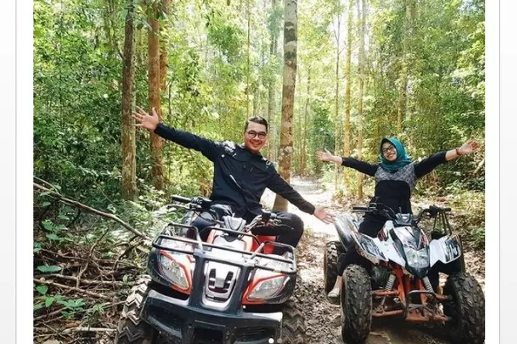 Rute menuju 'Taman Wisata Hutan Jurung Tiga' tempat healing di Kalimantan Tengah (Instagram @faridharifianti )
