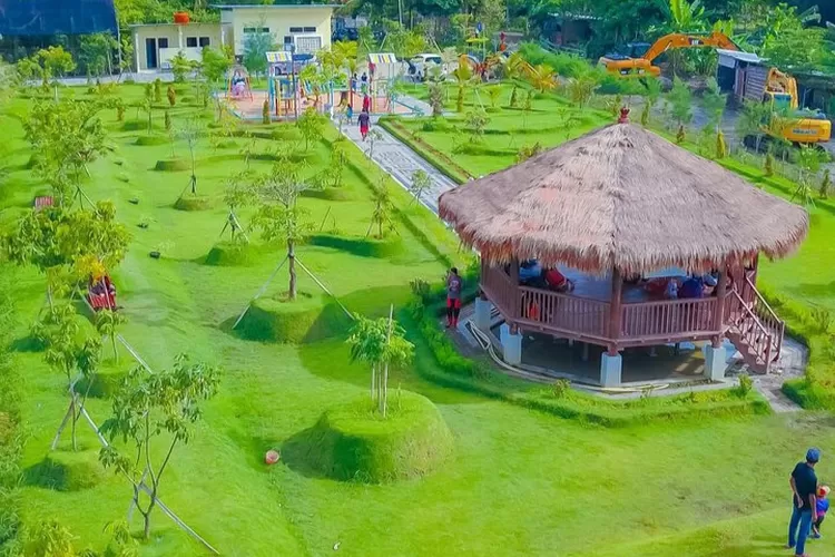  Taman Jeruk Surabaya, hidden gem yang sedang viral (Tangkap layar Instagram @andiks_kind)