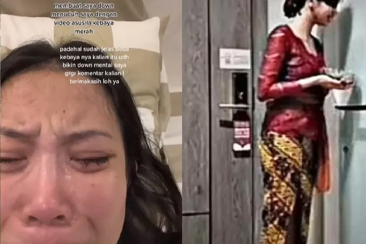 Video kebaya merah viral di jagat maya, inikah pelakunya?. Foto: Istimewa