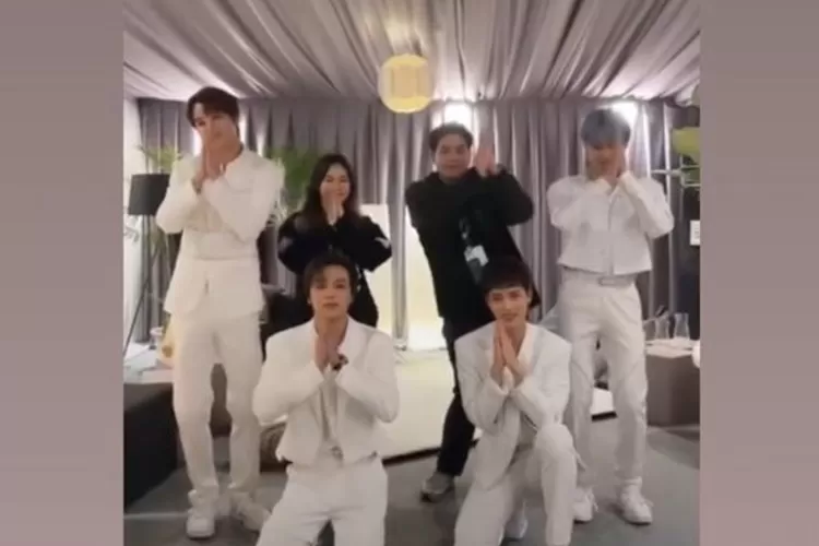 Jerome Polin bareng NCT 127 (Tangkap Layar Instagram)