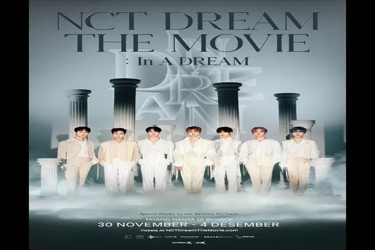Daftar Harga Tiket Nonton NCT Dream The Movie: In A Dream di CGV Mulai 150 Ribuan,Sudah Mulai Dijual Buruan Beli (www.instagram.com/@cgv.id)