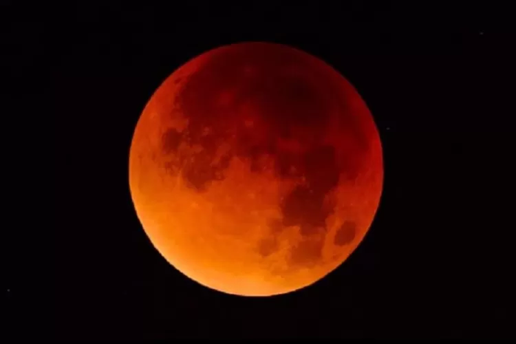 Ilustrasi Gerhana bulan