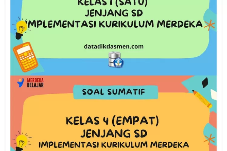 Terkini Soal Sumatif Kurikulum Merdeka - Spirit Madura