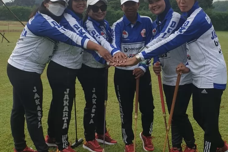 Tim putri Gateball DKI Jakarta menembus semifinal Kejurnas.