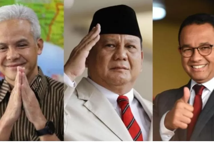 Ganjar Pranowo, Prabowo Subianto, dan Anies Baswedan. Siapa yang didukung Jokowi maju pada Pilpres 2024?