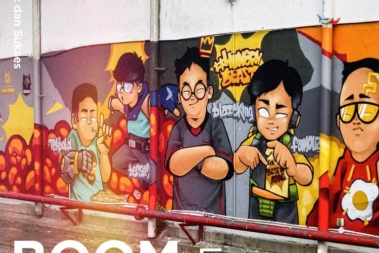 Seni Mural yang menghiasi dinding di Mbloc Space, wisata artsy yang menjadi daya tarik anak milenial Jakarta  (Instagram @mblocspace)