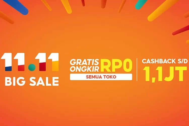 Shopee Big Salee 11.11 akan tayang Live hari ini di Indosiar dan akan menggantikan acara Dangdut Academy 5. (shoppee)