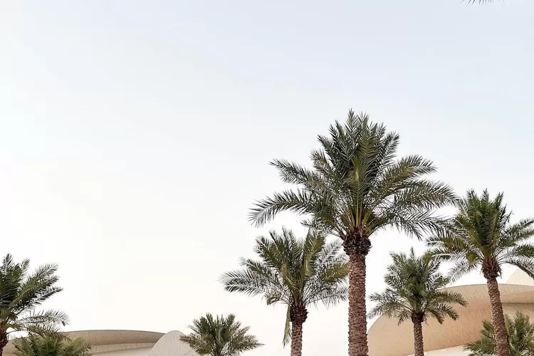 Megahnya wisata Museum Ikon, museum paling ikonik di Qatar (Akun Instagram @nmoqatar)
