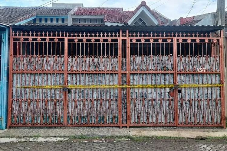 Rumah keluarga yang meninggal karena kelaparan (foto: Dimas/Okezone)