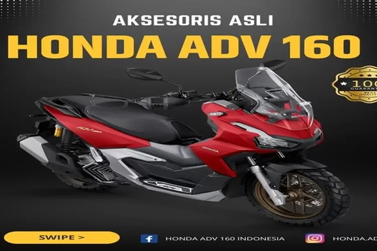 Motor Honda ADV 160 direkomendasikan menjadi motor matic terbaik di Indonesia 2022 (instagram @ honda.adv160                         )