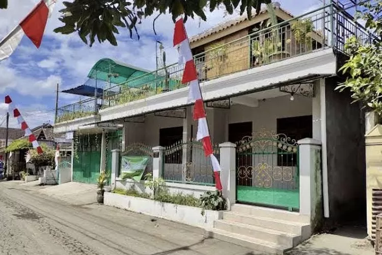 Rumah yang disediakan oleh GP Ansor Surakarta untuk tamu Muktamar Muhammadiyah - Foto: Istimewa