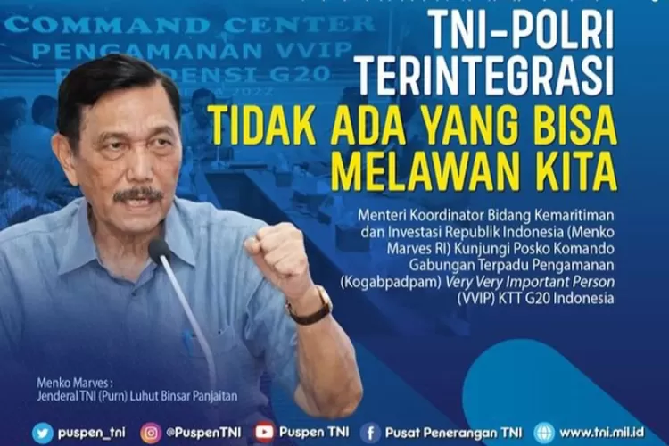 Luhut Tegaskan RI Tak Bisa Diatur Pasukan Khusus Kepala Negara Peserta ...