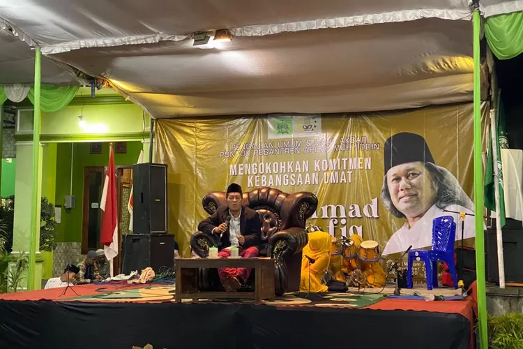 Bebas Ngaji, Gus Muwafiq Minta Umat Islam Bersyukur Hidup di Indonesia/Foto lokasi acara