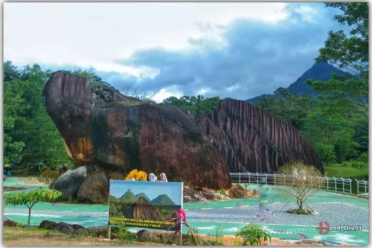 Wisata alam unik di Kalimantan Barat yang bentuknya seperti buah belimbing (Instagram @hand_dra91)