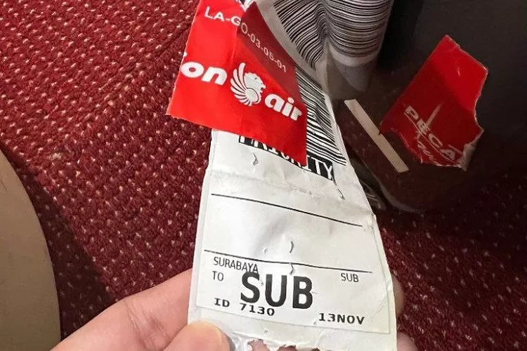 Koper Milik Kaesang Pangarep Nyasar ke Medan, Netizen Sebut Batik Air Tak Pandang Bulu (Twitter/kaesangp)