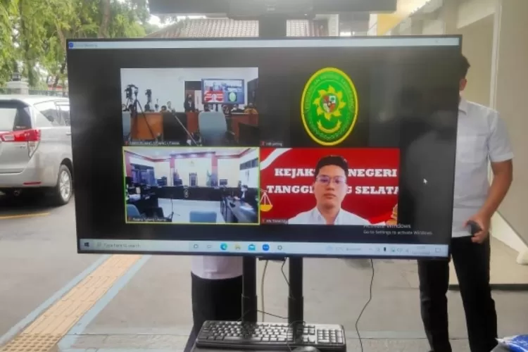 Persidangan kasus Indra Kenz di PN Tangerang