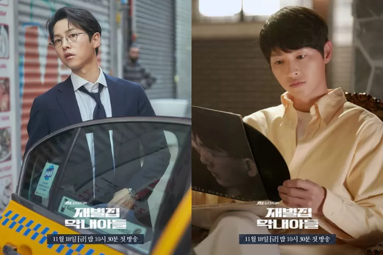 Song Joong Ki memerankan 2 karakter yang berbeda di drama &ldquo;Reborn Rich&rdquo; (Instagram / @jtbcdrama)