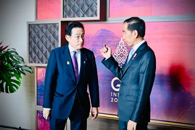 Pertemuan bilateral Presiden Jokowi dengan Perdana Menteri (PM) Jepang Fumio Kishida dilakukan di The Apurva Kempinski Bali, Senin, 14 November 2022 kemarin.