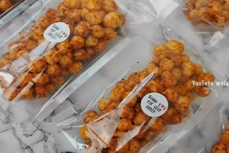 Ide Jualan Cimol Kering Pedas Daun Jeruk, Dijamin Banjir Orderan di Musim Hujan