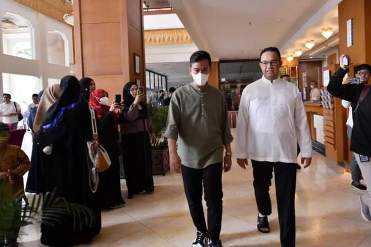 Anies Baswedan dan Gibran di Solo. Pertemuan terkait Pilpres 2024?