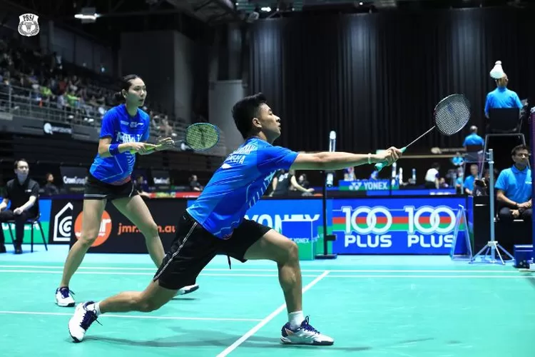 Indonesia Loloskan Dua Wakil di Babak Semifinal Australia Open 2022 (Twitter @INABadminton)