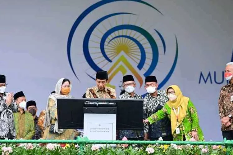 Pembukaan Muktamar Muhammadiyah dan Aisyiyah yang dihadiri Presiden Jokowi (Istimewa, Muchlis Jr - Biro Pers Sekretariat Presiden)