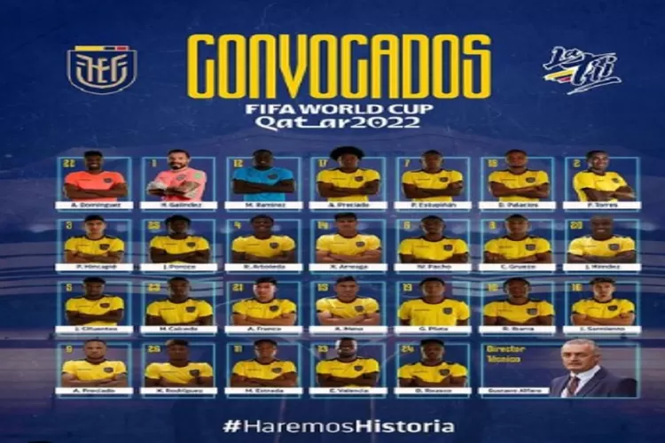Profil Timnas Ekuador di Piala Dunia 2022 yang Dipenuhi Pemain Muda dan Siap Beri Kejutan Pada Pertandingan (www.instagram.com/@latriecu)