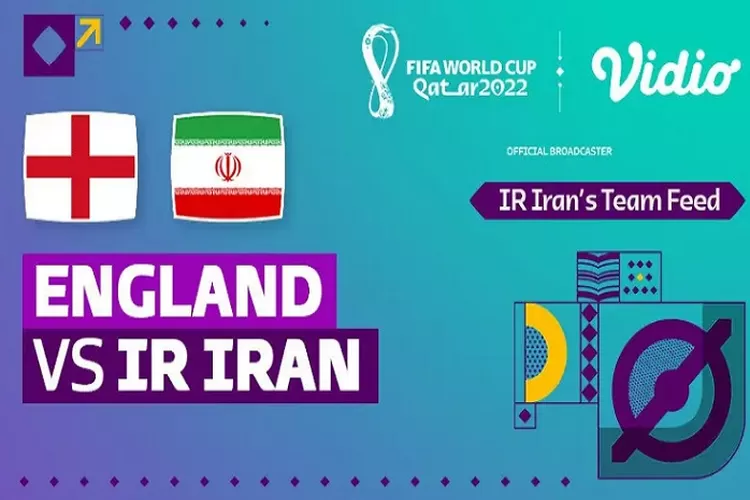 Link Nonton Live Streaming Inggris Vs Iran di Piala Dunia 2022 Tanggal 21 November 2022 Laga Perdana Group B Seru Untuk Ditonton (Tangkapan Layar Vidio.com)