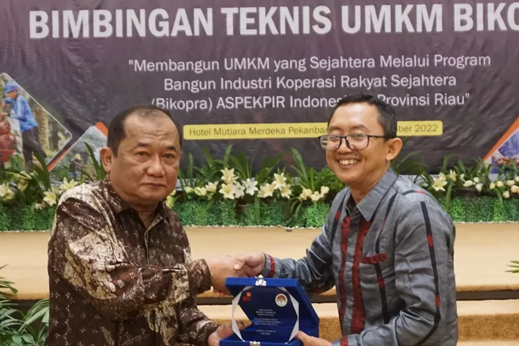 Bimtek UMKM  Bikopra di Riau. (istimewa )