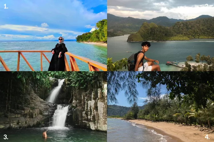 4 destinasi wisata di Padang, Sumatera Barat yang cocok untuk healing. ( Instagram / rini_hardianti10, purnamarafli_, explore_sumbar, bntsmail)
