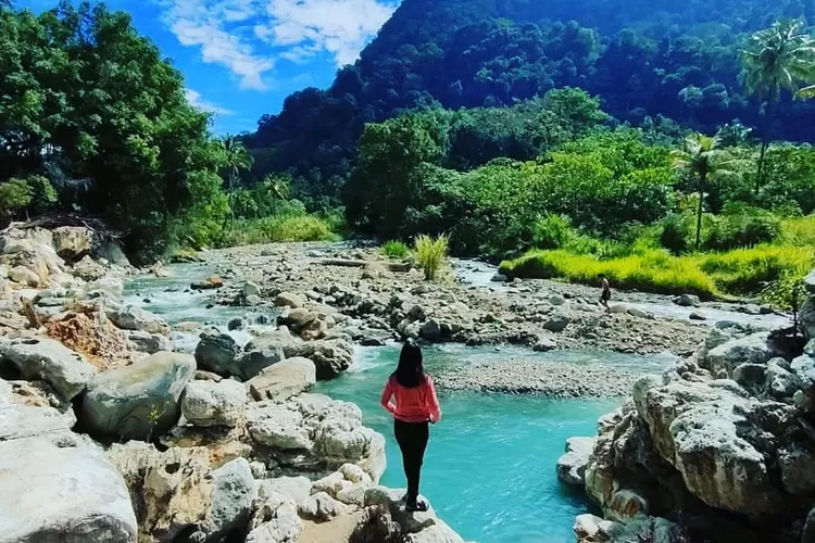 Pesona wisata Sungai Dua Rasa di Deli Serdang Sumatera Utara (Instagram @eksplor_sumaterautara)