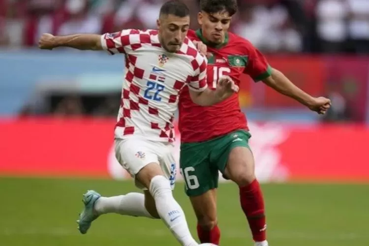  Kroasia vs Maroko Imbang 0 - 0 (Istimewa)