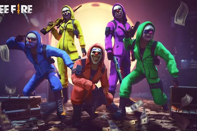 Mobile Game Free Fire serta kode Redeem berbagai skin dan item gratis (Wallpapercave)