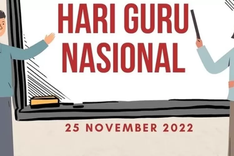 Ilustrasi gambar hari guru Nasional 25  November 2022 (Sumber gambar/instagram@jimlyschool)