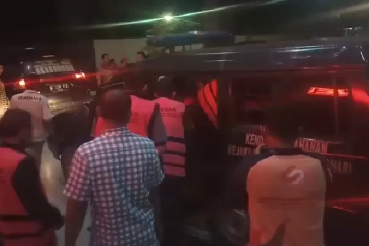 5 Tersangka Kasus Dugaan Korupsi Pembangunan Puskesmas Bungku, Diboyong Kembali ke Polda Jambi&nbsp; (Klikanggaran/Annuza)