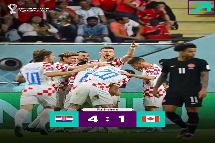 Hasil skor Piala Dunia 2022, Kroasia menang besar, Kanada jadi tim kedua yang pulang setelah Qatar (Instagram @fifaworldcup)