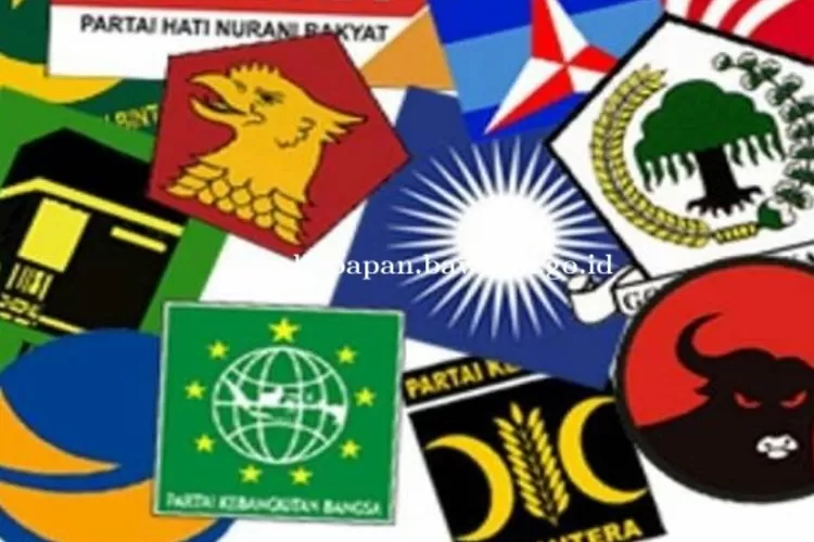 Ilustrasi 18 parpol peserta Pemilu 2024. PN Jakpus mengabulkan gugatan Partai Prima untuk tunda Pemilu 2024. 