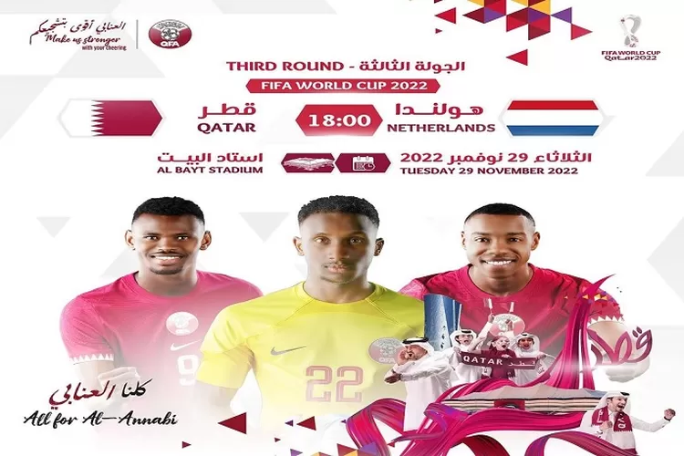 Head to Head Belanda Vs Qatar di Piala Dunia 2022 Tanggal 29 November 2022 Diatas Kertas Belanda Unggul Semakin Seru (www.instagram.com/@qfa)