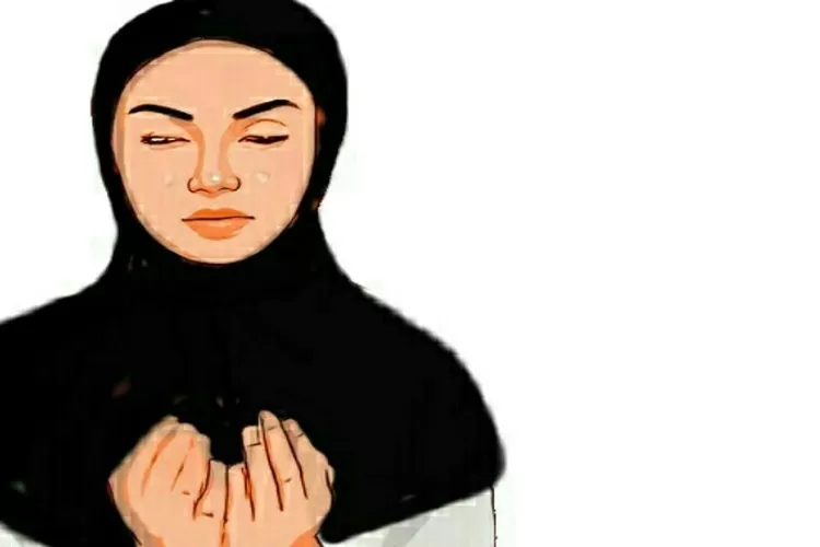 Ilustrasi berdoa (Dodi)