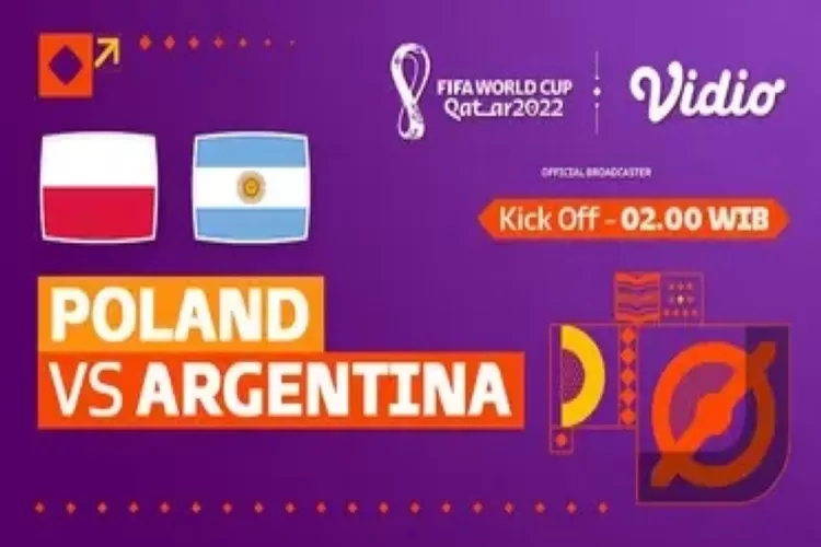 Link nonton live streaming Polandia vs Argentina di Piala Dunia 2022 (Vidio)