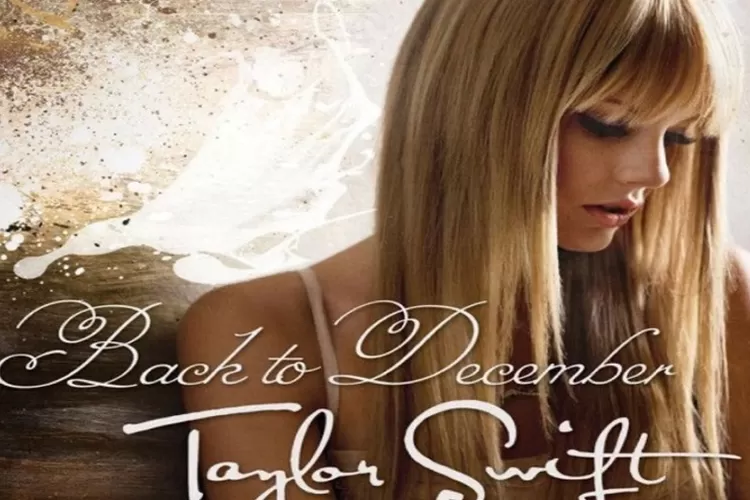 Lirik lagu Back To December oleh Taylor Swift (Twitter @TSstatistics)
