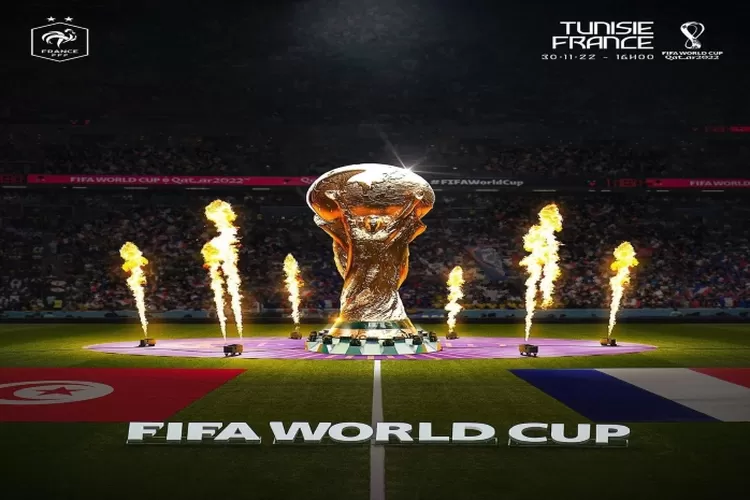 Head to head Piala Dunia 2022 Tunisia vs Perancis (Instagram @equipedefrance)