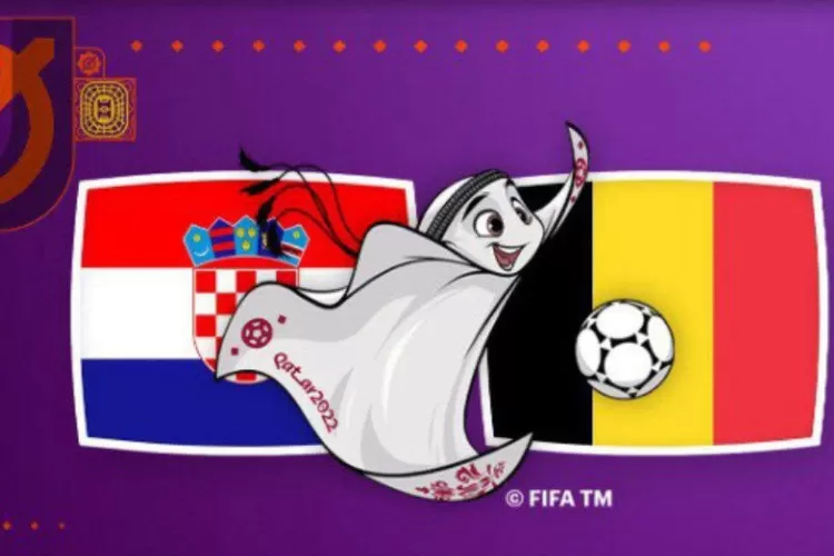 Head To Head Kroasia vs Belgia untuk Piala Dunia 2022 Qatar (Foto: Tangkapan layar @vidio.com)