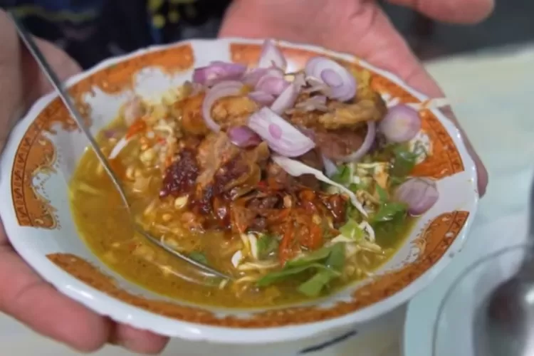 Nasi becek Nganjuk (Tangkapan layar YouTube Dyodoran)