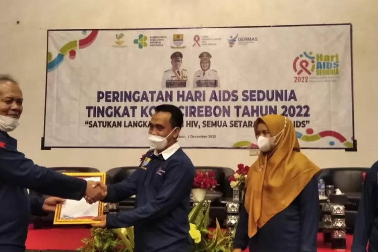 Komisi Penanggulangan AIDS (KPA) Kota Cirebon Memperingati Hari AIDS Sedunia 2022.