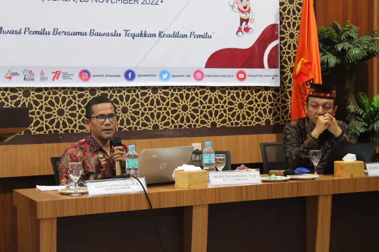 Panel Diskusi Panwaslih Aceh Utara